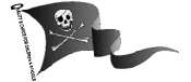 Roving Books Jolly Roger logo